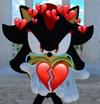 shadow heartbroken Blank Meme Template