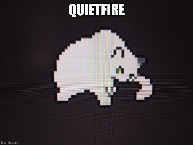 QUIETFIRE | made w/ Imgflip meme maker