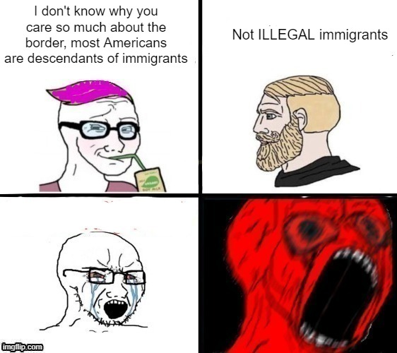 The secret underground railroad at Ellis Island | I don't know why you care so much about the border, most Americans are descendants of immigrants; Not ILLEGAL immigrants | made w/ Imgflip meme maker