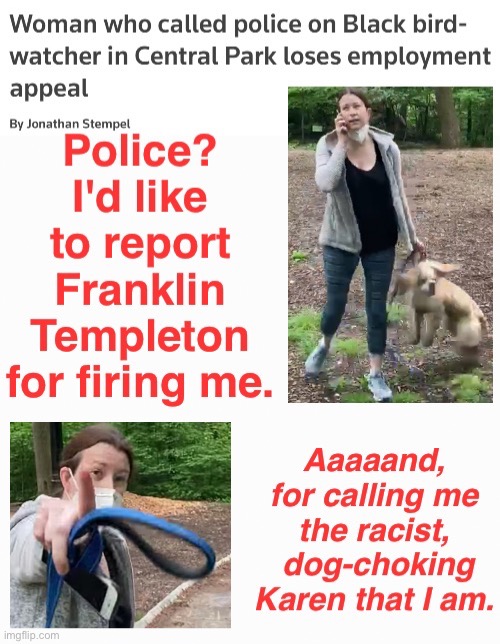 Canned Karen Still canned | image tagged in racist,cruelty to animal | made w/ Imgflip meme maker