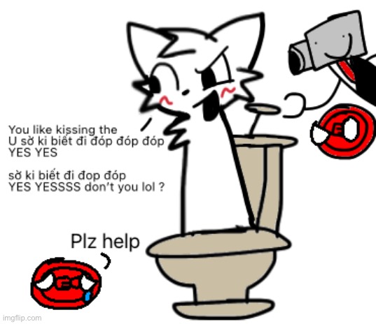 Boykisser skibidi toilet | image tagged in funny,toilet,boykisser,goofy | made w/ Imgflip meme maker