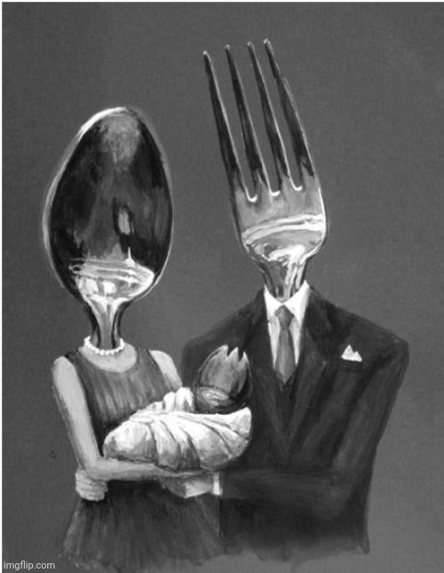 Wtffff | image tagged in wtf,cursed image,spoon,fork | made w/ Imgflip meme maker