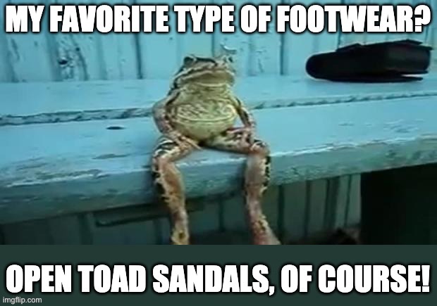 Footwear | image tagged in dad joke | made w/ Imgflip meme maker