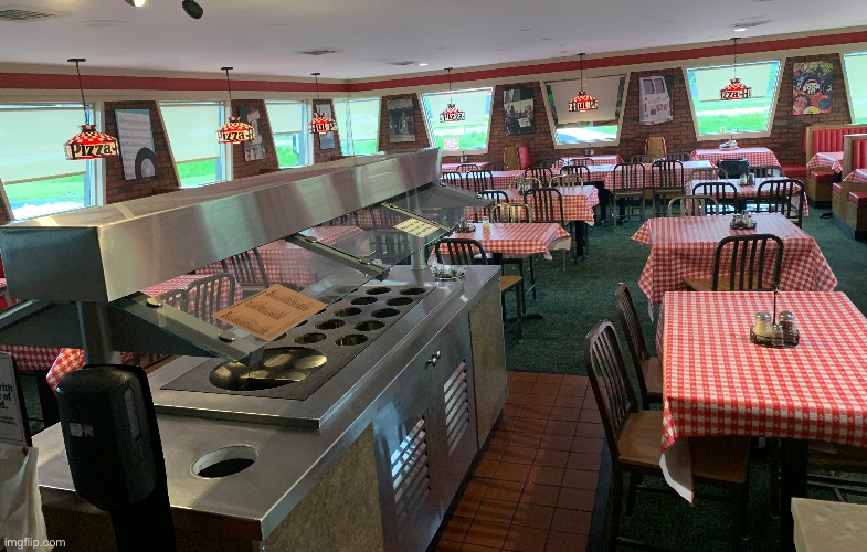 That nostalgic feeling when you walk into a Pizza Hut restaurant | made w/ Imgflip meme maker