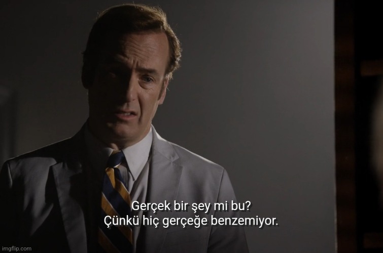 Better Call Saul with Turkish kebab subtitles | made w/ Imgflip meme maker