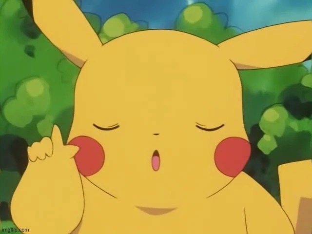 No | image tagged in pika no,pokemon,pikachu,anime,90's | made w/ Imgflip meme maker