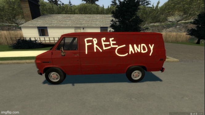 GMC vandura Free candy Van | image tagged in gmc vandura free candy van | made w/ Imgflip meme maker