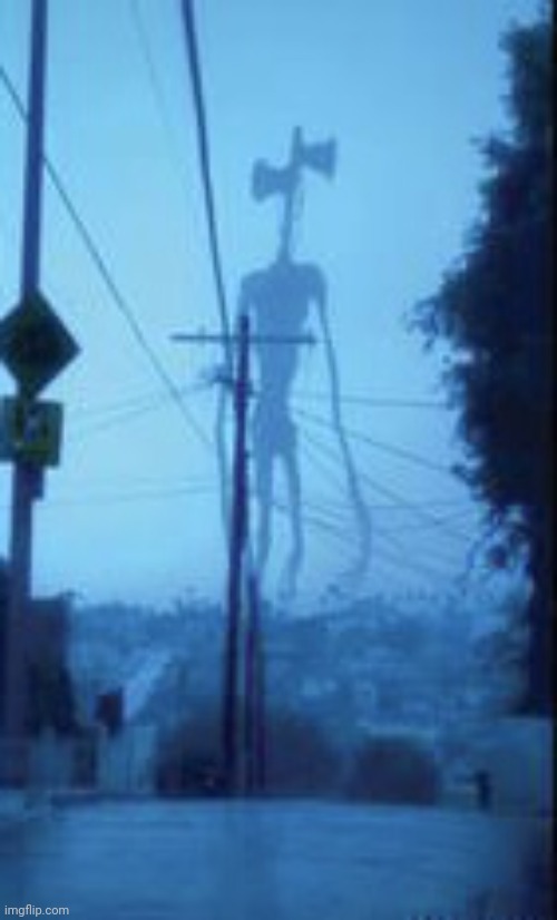Sirenhead | image tagged in sirenhead | made w/ Imgflip meme maker
