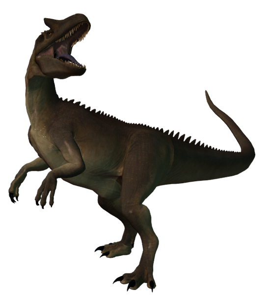 Allosaurus 3 (JWE Design) Blank Meme Template