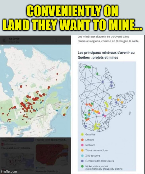 CONVENIENTLY ON LAND THEY WANT TO MINE... | made w/ Imgflip meme maker