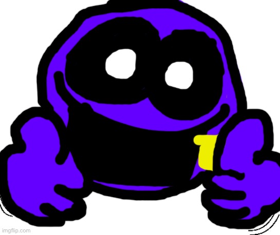 Purple guy gives you a thumbs up - Imgflip