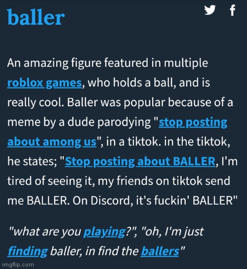 Baller - Imgflip