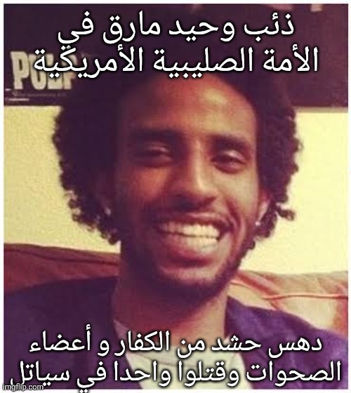 ذئب وحيد مارق في الأمة الصليبية الأمريكية; دهس حشد من الكفار و أعضاء الصحوات وقتلوا واحدا في سياتل | made w/ Imgflip meme maker