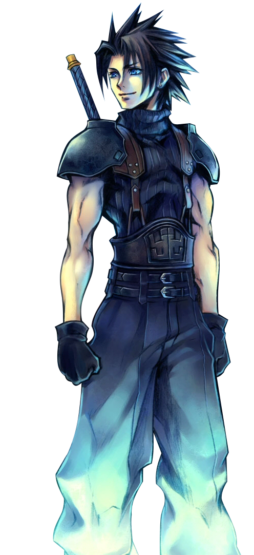 zack fair final fantasy Blank Meme Template