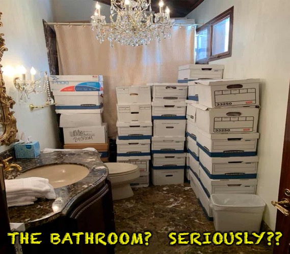 THE BATHROOM?  SERIOUSLY?? | made w/ Imgflip meme maker