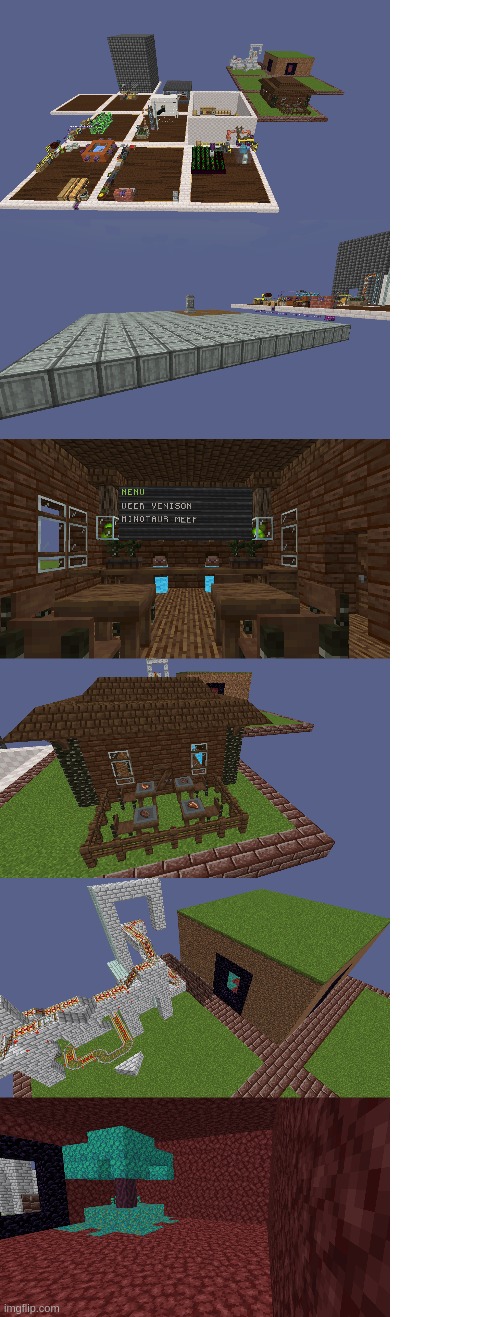 My Minecraft world | made w/ Imgflip meme maker