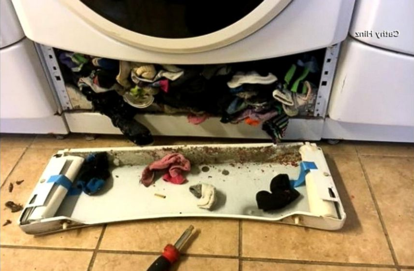 The washer ate the socks Blank Meme Template