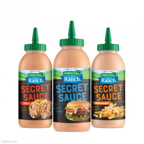 Secret sauce | image tagged in secret sauce | made w/ Imgflip meme maker