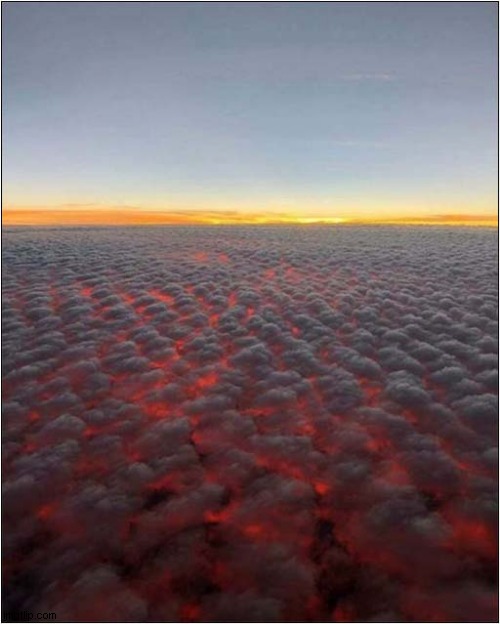 Sunset Below The Clouds | image tagged in sunset,clouds | made w/ Imgflip meme maker
