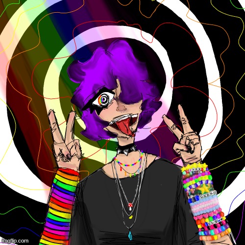 new oc Hypno | image tagged in idk,hypnotic,drawing | made w/ Imgflip meme maker
