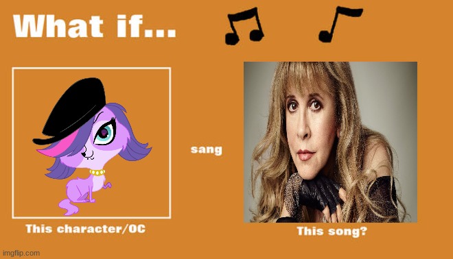 if zoe trent sung dreams by stevie nicks | image tagged in what if this character - or oc sang this song,littlest pet shop,hasbro | made w/ Imgflip meme maker