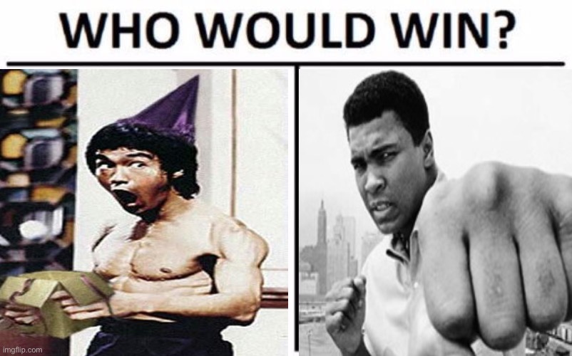 Ali of Lee? | image tagged in sports,politics,religion | made w/ Imgflip meme maker