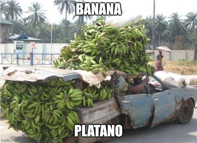Platanos | BANANA PLATANO | image tagged in platanos | made w/ Imgflip meme maker