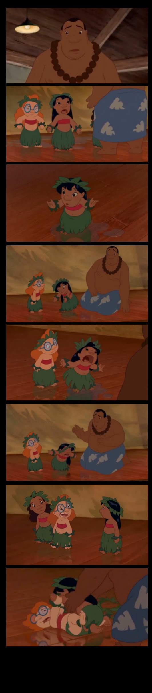 High Quality Lilo And Stitch aberration Blank Meme Template