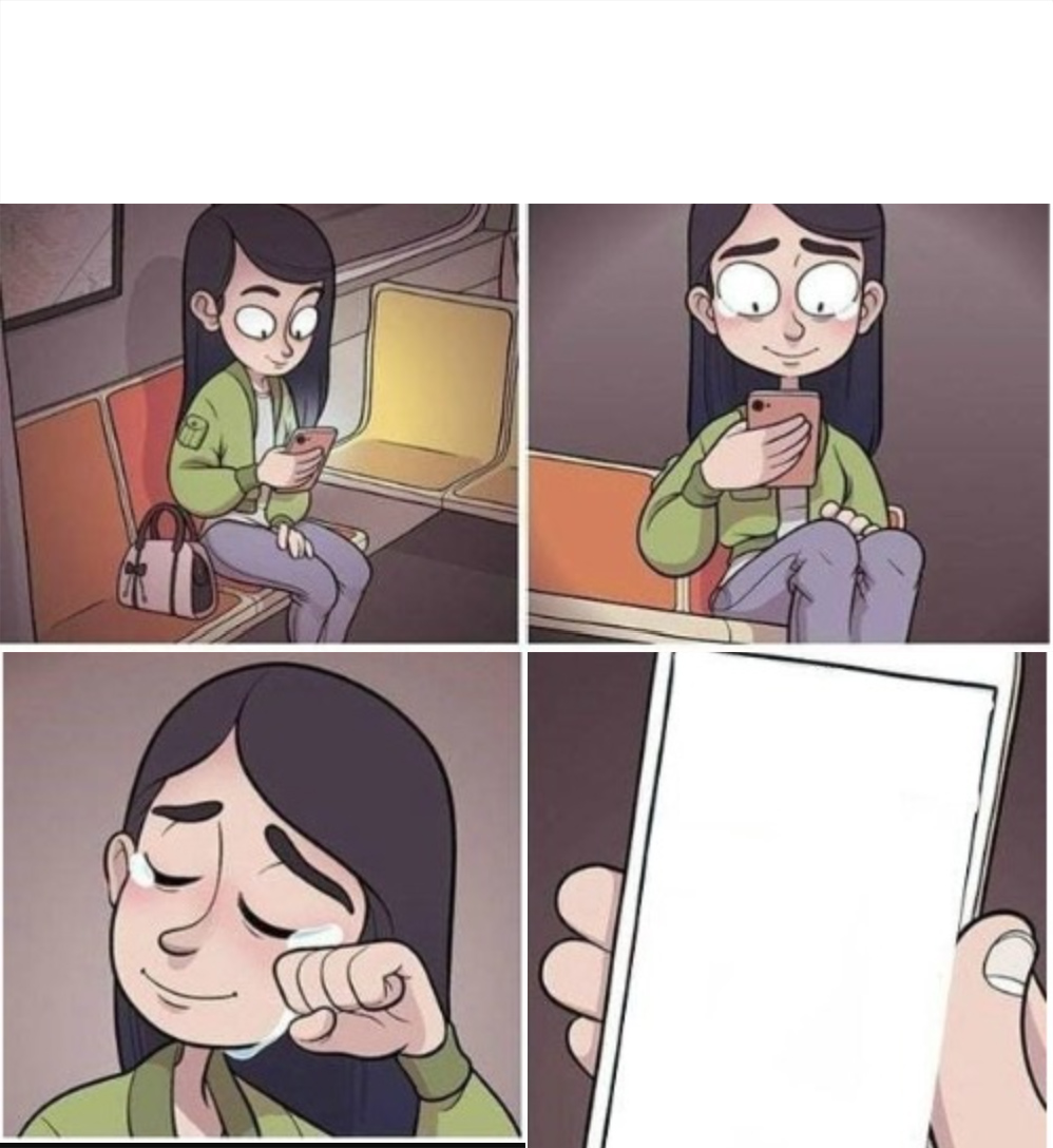 message received Blank Meme Template