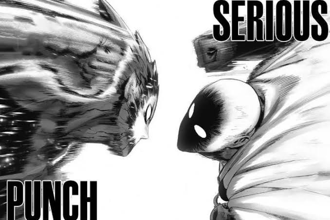 Serious Punch x2 Blank Meme Template