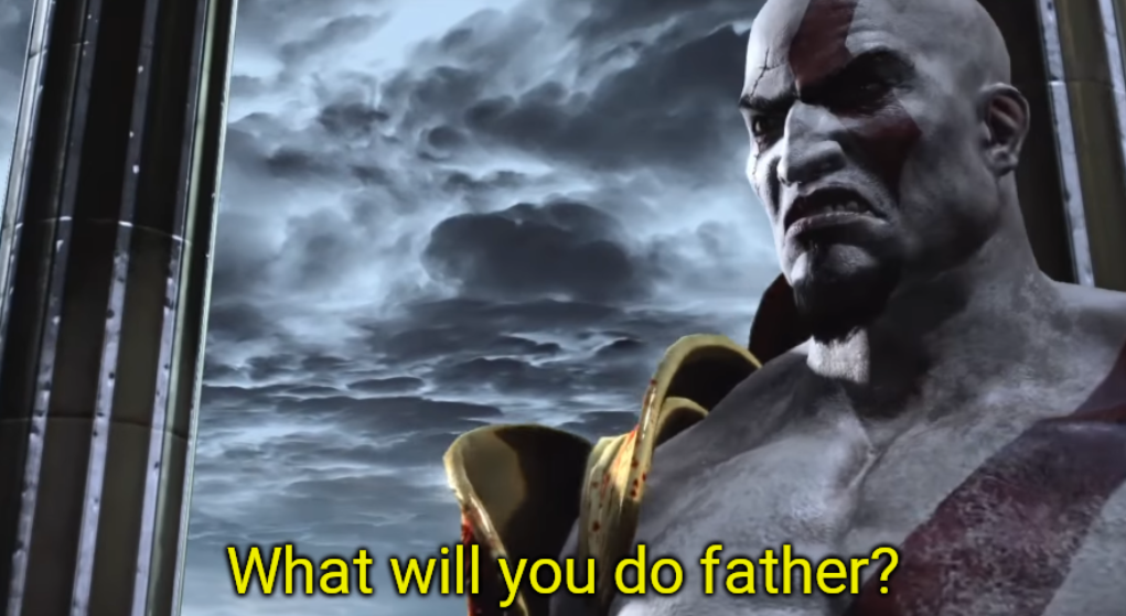 What will you do father? Blank Meme Template