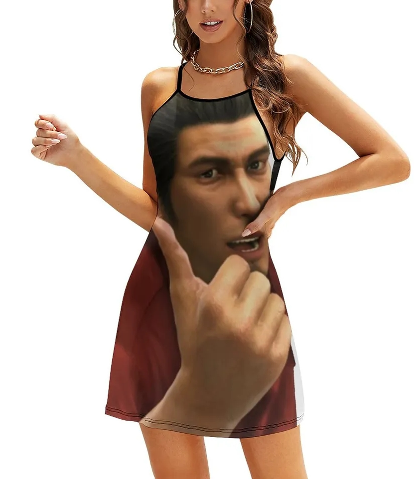 Yakuza dress kiryu Blank Meme Template