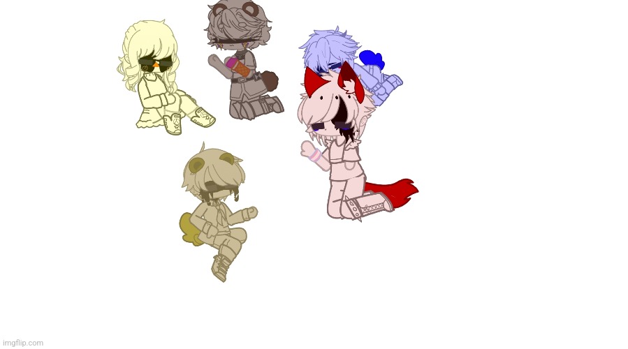 Tormentor friend group in the death swap au | made w/ Imgflip meme maker