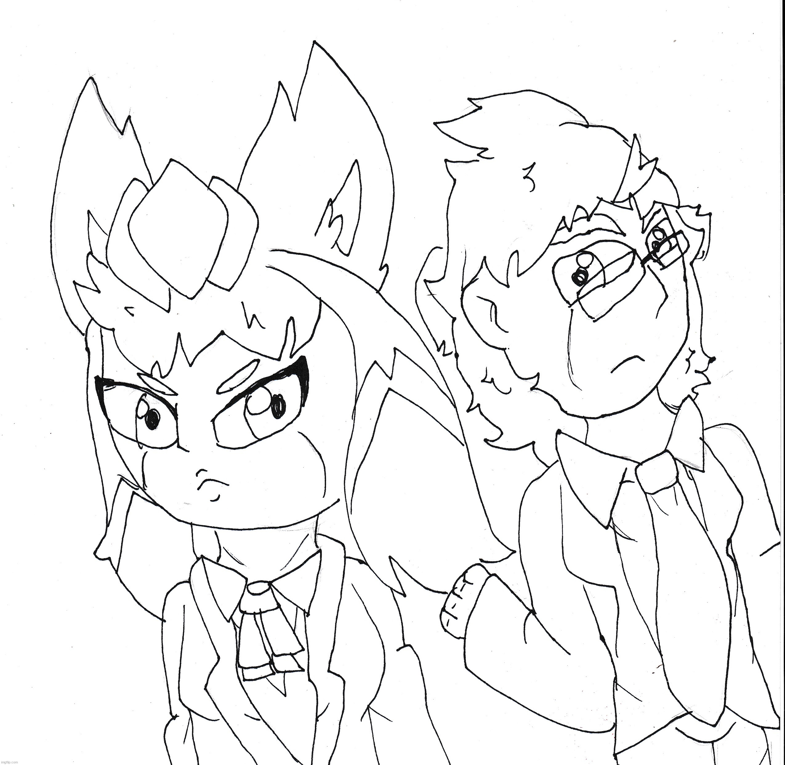 my brother  wanted me to draw this.... | made w/ Imgflip meme maker