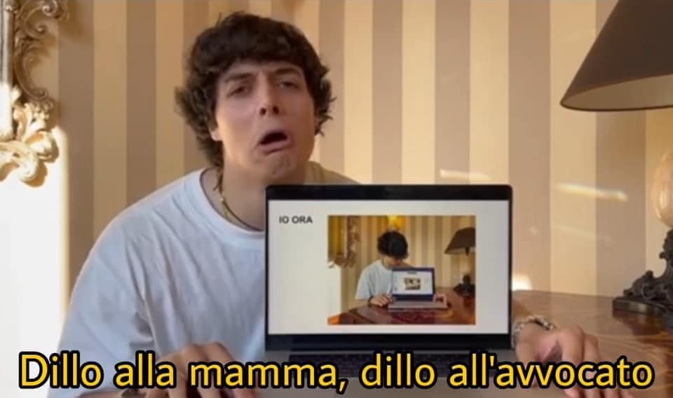 dillo alla mamma Blank Meme Template