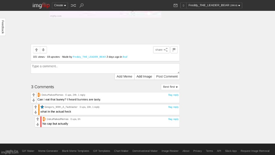 made w/ Imgflip meme maker