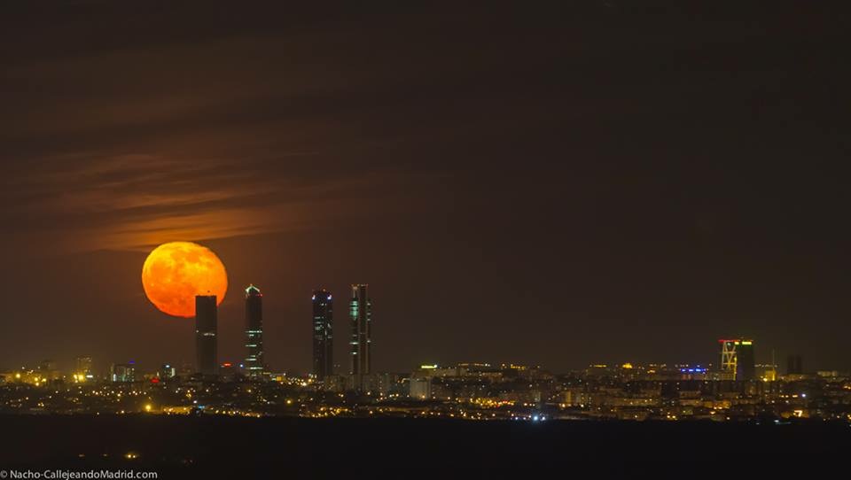 MADRID, DE NOCHE Blank Meme Template