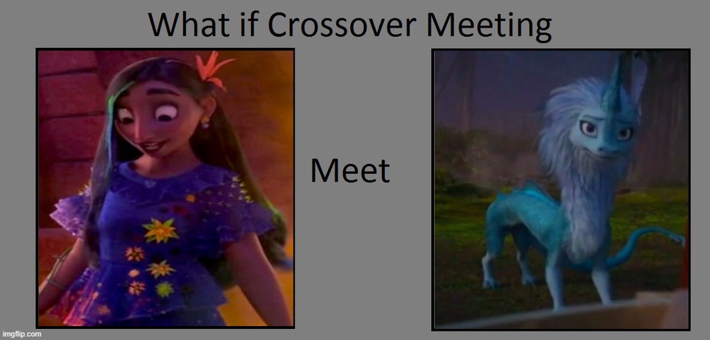 What if Isabela meets Sisu | image tagged in what if crossover meet this character | made w/ Imgflip meme maker