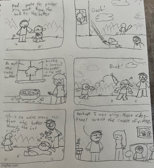 Part two, sorry if it is hard to read. I shall upload more and it will be a series | image tagged in comics,funny | made w/ Imgflip meme maker