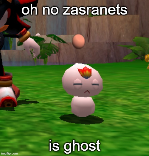 oh no zasranets; is ghost | made w/ Imgflip meme maker