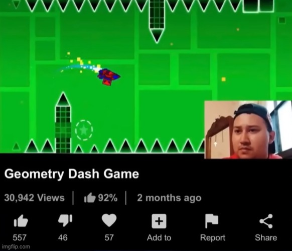 Yo! New Geometry Dash lets-play! | made w/ Imgflip meme maker
