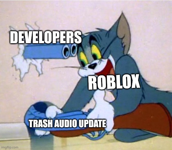 roblox audio update - Imgflip
