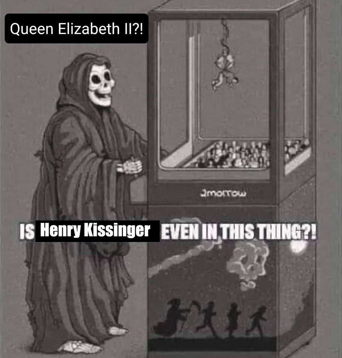 Kissinger Death Blank Meme Template