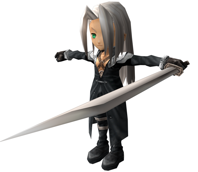 sephiroth super mario bros Blank Meme Template