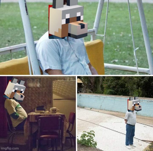 Dogs after you leave them sitting in your base the whole playthrough: | image tagged in minecraft,funny,memes,wolf | made w/ Imgflip meme maker