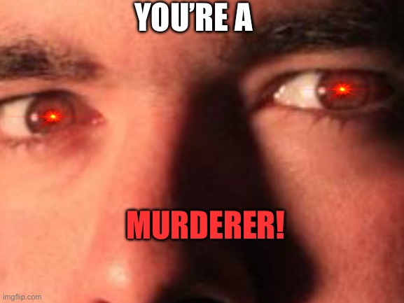 YOU’RE A MURDERER! | made w/ Imgflip meme maker