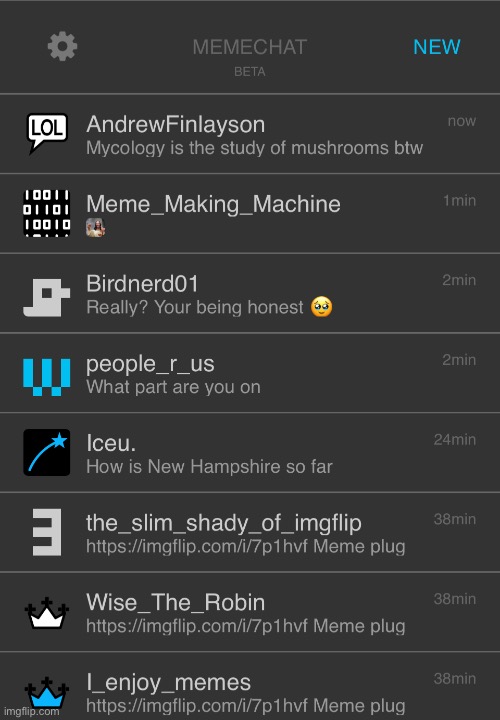 Meme chat reveal | made w/ Imgflip meme maker