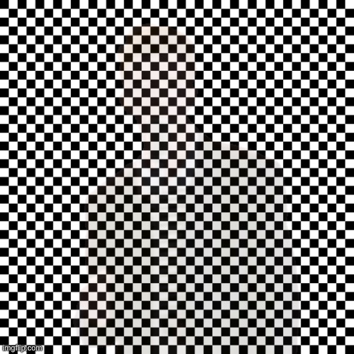 Can you see it? | image tagged in checkerboard | made w/ Imgflip meme maker