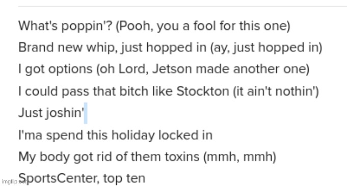 What's poppin'? | made w/ Imgflip meme maker