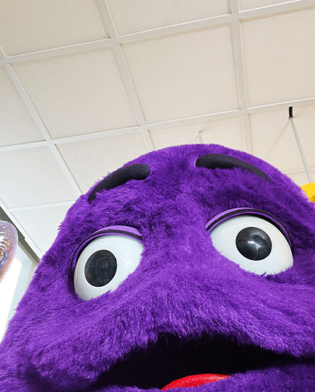 Grimace Blank Meme Template